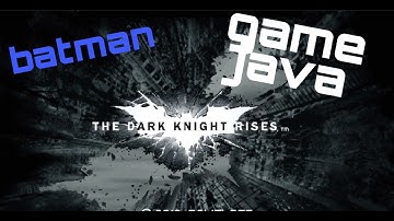 The Dark Knight Rises, java game.
