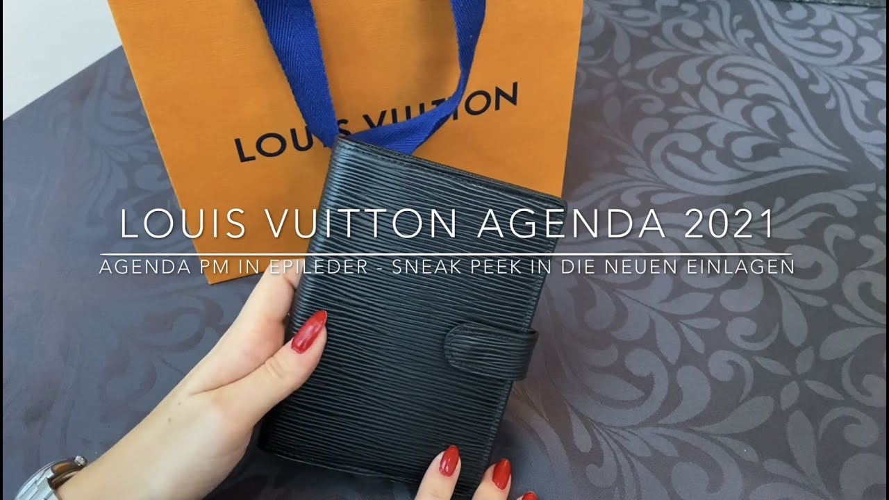 Louis Vuitton Agenda PM Einlagen 2021 - Unboxing & Preview 1 Week 2 Pages  Variante 