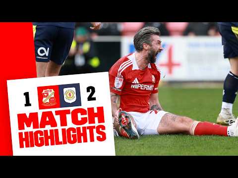 Match Highlights: Swindon Town 1-2 Crewe Alexandra — football highlights