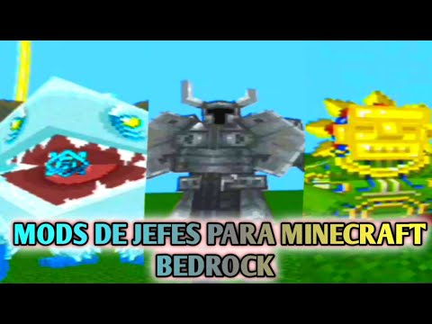 Jefes Mod Minecraft UNOFFICIAL Mowzie's Mobs Update1.6/Mod De Jefes Para Minecraft bedrock ...