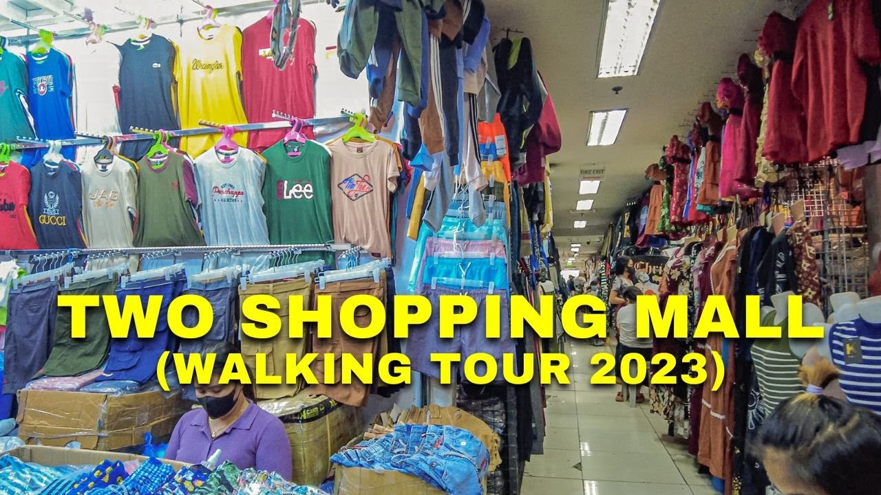 [4K] Branded Items for Sale! | Two Shopping Mall Baclaran Walking Tour 2023 | Parañaque