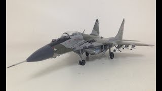 MiG-29 Fulcrum Timelapse Build - Tamiya/Italeri 1:72 Kit Net Worth