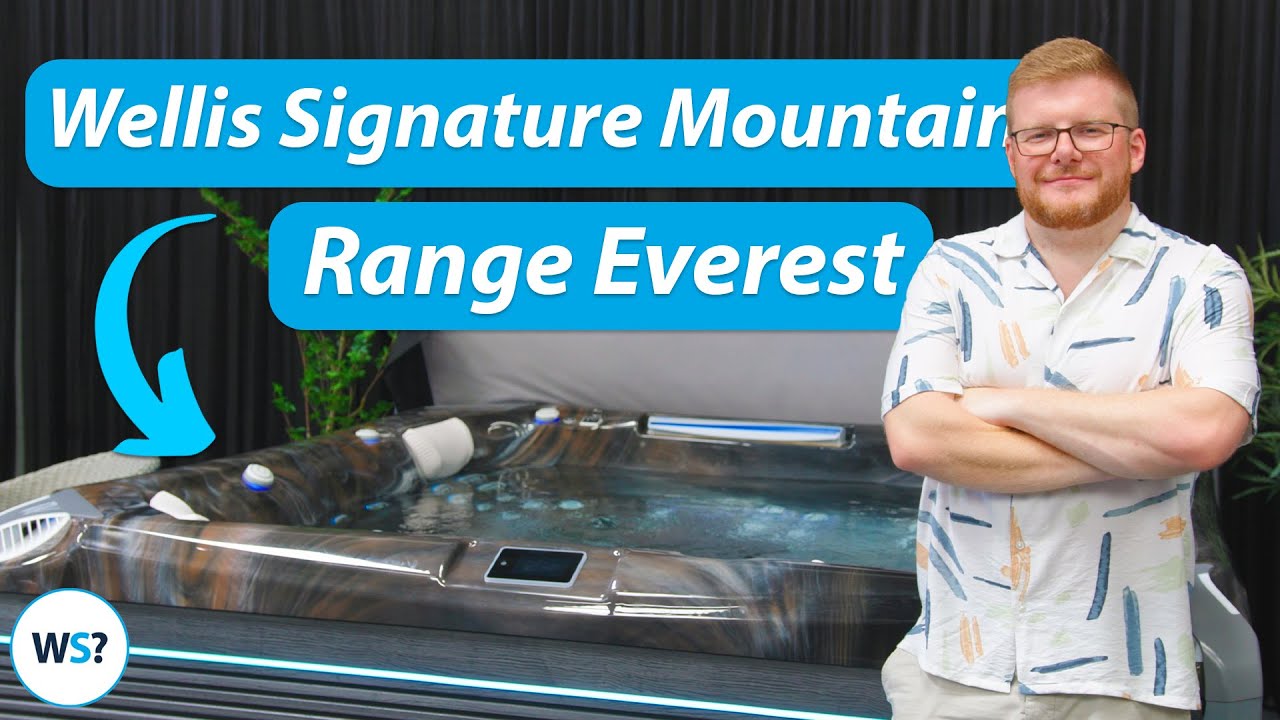 Лучшая гидромассажная ванна с двумя шезлонгами на 5 мест? | Обзор Wellis Signature Mountain Range...