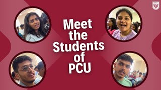 Meet the students of PCU! โจ