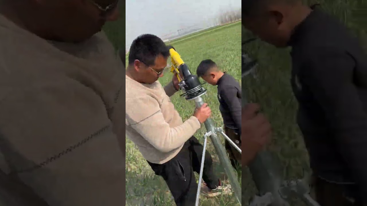 FS50ADJ multi-nozzle elevation adjustable turbine atomizing spray gun