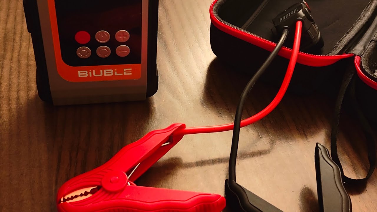 Unboxing y uso de Arrancador de auto Biuble con bomba de inflado Biuble S200 8500a #unboxing 