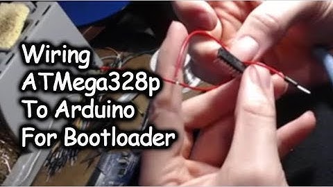 DustBuster Fix #12 | Wiring ATMEGA 328P Microcontroller Up to Arduino for Bootloader Install Part 1