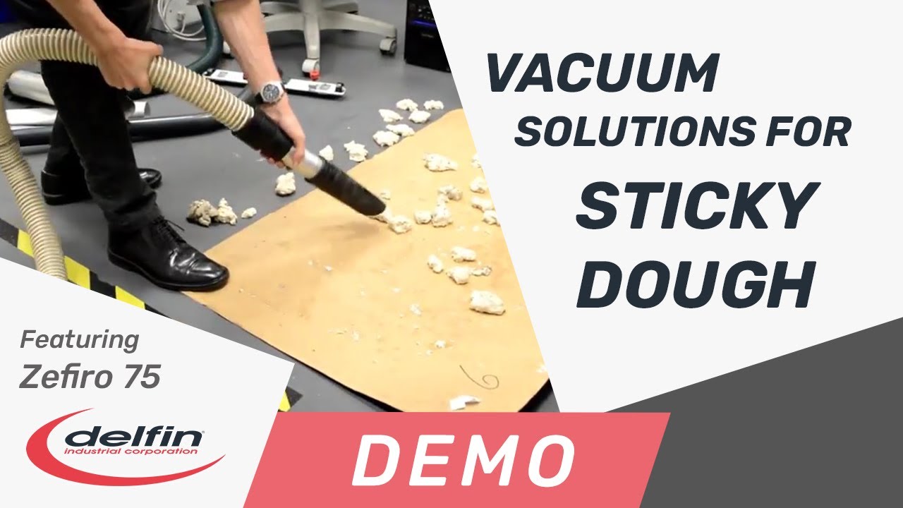 Dough Cleaning For Commercial Bakeries Industrial Vacuum Demo YouTube