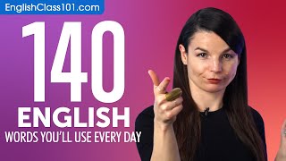 140 English Words You'll Use Every Day - Basic Vocabulary #54