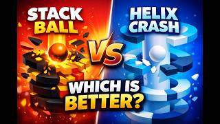 Stack Ball vs Helix Crash… Which Is Better? 😳🔥#stackball #helixcrash #gaming screenshot 3
