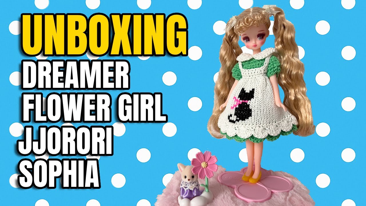 🎀✨ JJorori Sophia Doll Unboxing & Clothes Try-On 🧸
