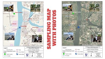 Sampling/Monitoring/Survey Map with Photos