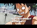 Text box effect like script  alight motion free preset 