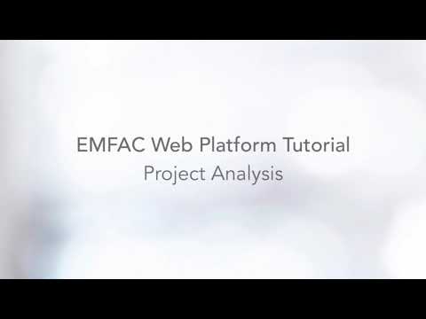 EMFAC Web Platform Tutorial: Project Analysis