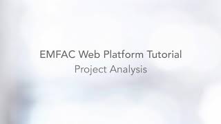 EMFAC Web Platform Tutorial: Project Analysis