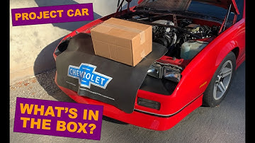 Box Opening! A New Part for Our IROC Z28 3RDgen Camaro!