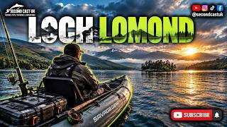 KAYAK FISHING LOCH LOMOND | SECOND CAST UK #secondcastuk #lochlomond