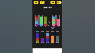 【Water Sort Puzzle】 Level 1604