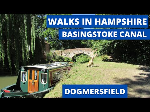 WALKS IN HAMPSHIRE ; BASINGSTOKE CANAL (DOGMERSFIELD)