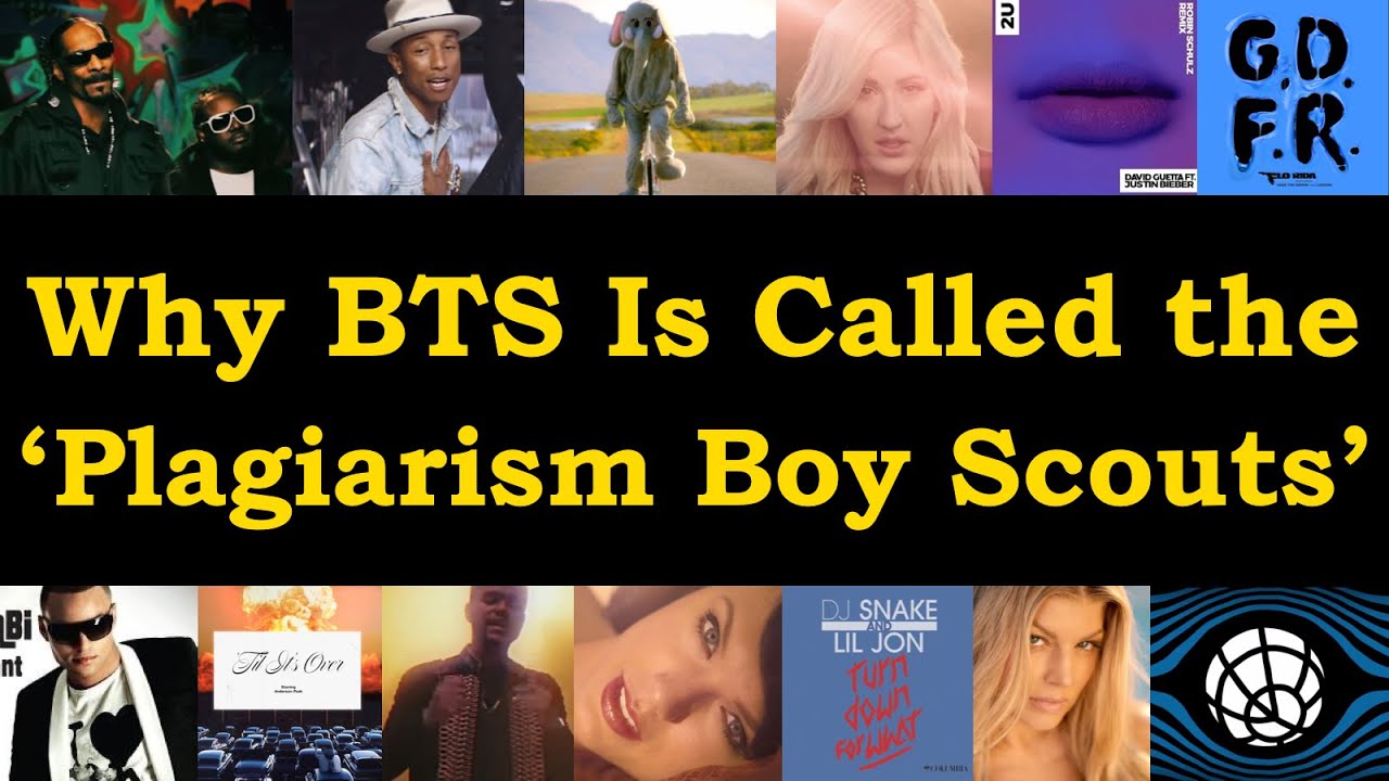 Why BTS Is Called the ‘Plagiarism Boy Scouts’ '표절소년단'인 이유