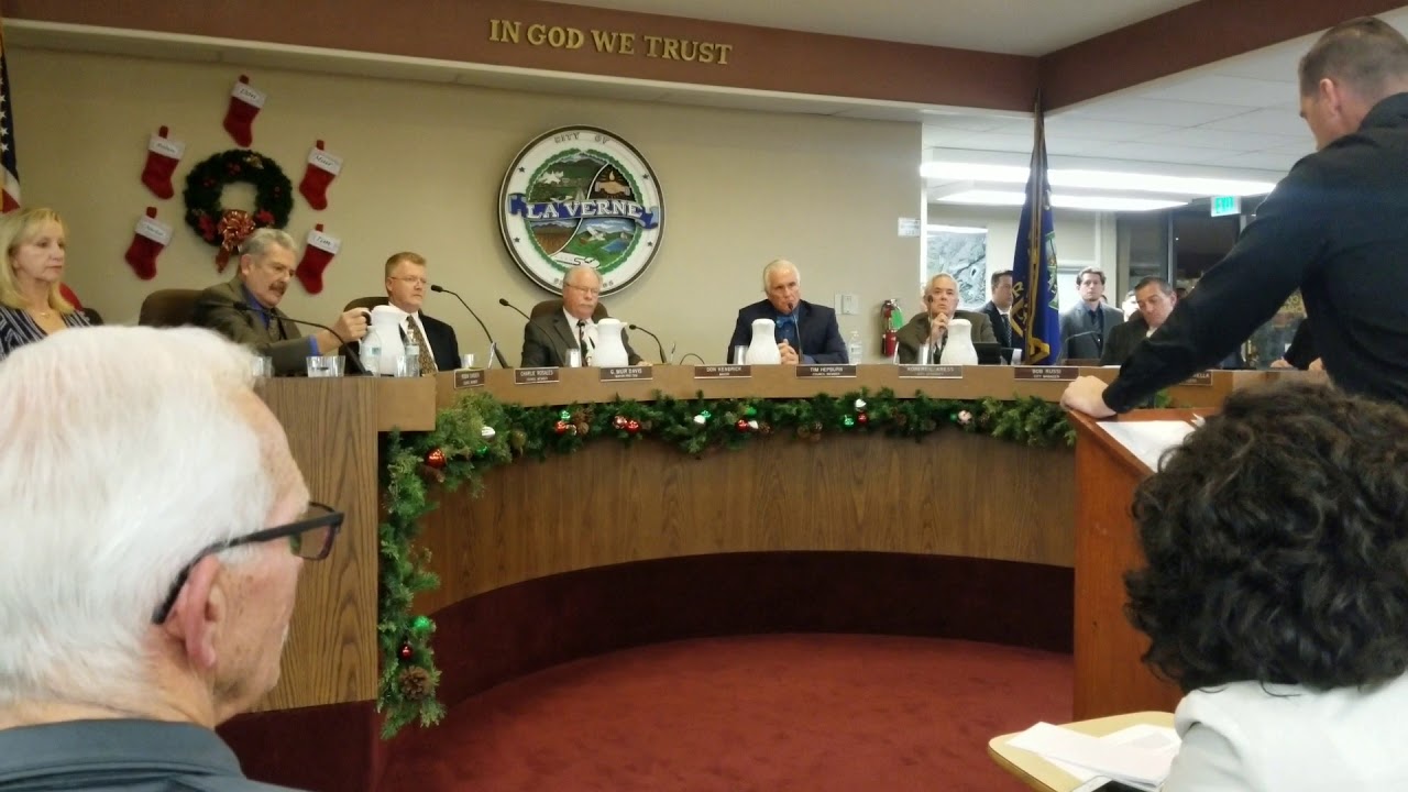 La Verne Firefighters address La Verne city council 12/17/18 YouTube