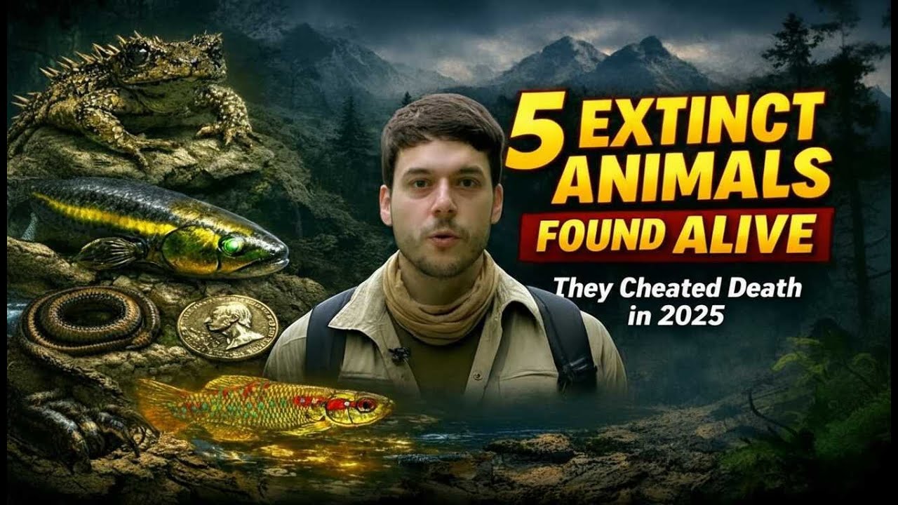 Вымершие животные найдены живыми: 5 видов, вызвавших эффект Лазаря (2025). 