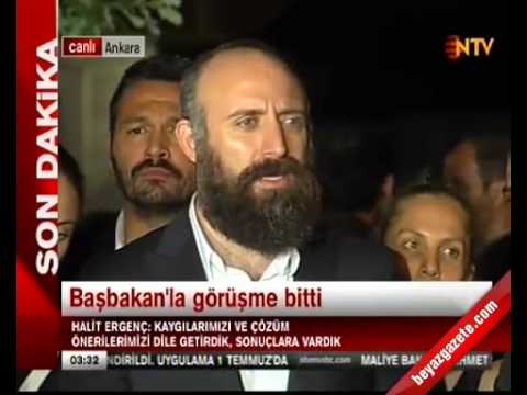 Başbakan Erdoğan'la Görüşen Halit Ergenç'den Gezi Parkı Açıklaması