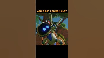 Astro Bot Aloy from Horizon Forbidden West #shorts #astrobot #horizon