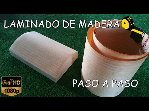 Video: ¿Cómo delaminar la madera?