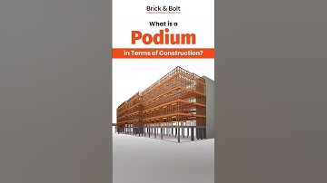 What is Podium in Terms of Construction?
