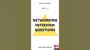 Networking Interview Questions // 5 Most Asked Networking Interview Questions // Part 2 // #shorts