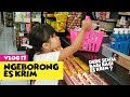 #Vlog17 Ngeborong Es Krim dan Bagi Bagi Es Krim Gratis II Buy a lot Ice Cream For Share Family