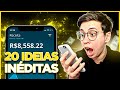 20 Ideias Inéditas de Produtos Digitais para Ganhar Dinheiro na Internet