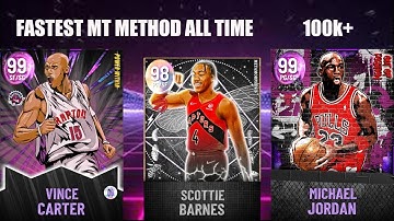 FASTEST MT METHOD IN NBA 2K22 MYTEAM GUARANTEED