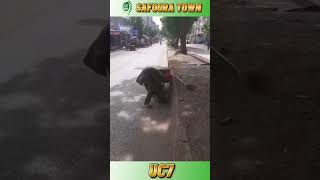SWEEPING AT UC/7 ROAD.
