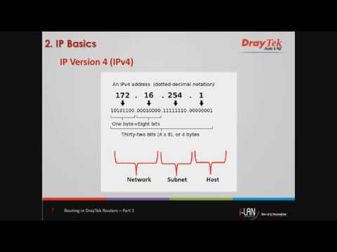 Webinar - Routing in DrayTek Routers Part 1