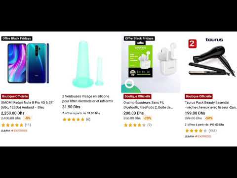 Black Friday Maroc 2020 : Jumia solde