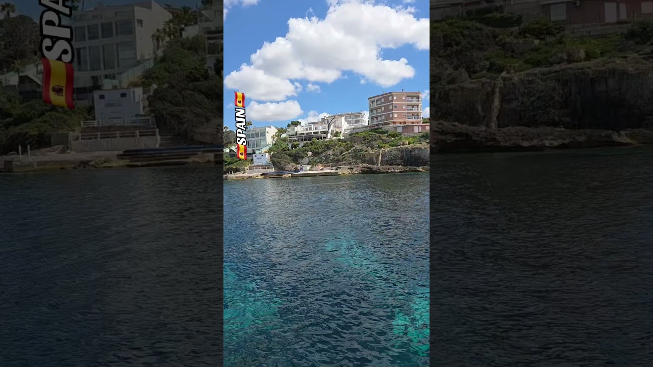 Sundays in Mallorca hit different cruising past cliffside villas,soaking in that sun soaked glam