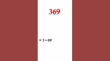 The Beautiful Number 369 || Representation using the digits 3, 6, 9 || Math1089