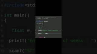 #14 | Basic Programming Lecture Video | Coding Exercise15 #shorts #clanguage