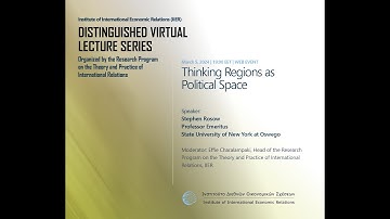 The IIER Distinguished Virtual Lecture Series - Prof. Stephen Rosow