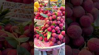 MANGOES & LYCHEES 🥭 🍒 MR KAMISHAH #foodvlogs #mangojuice #summer #fruits