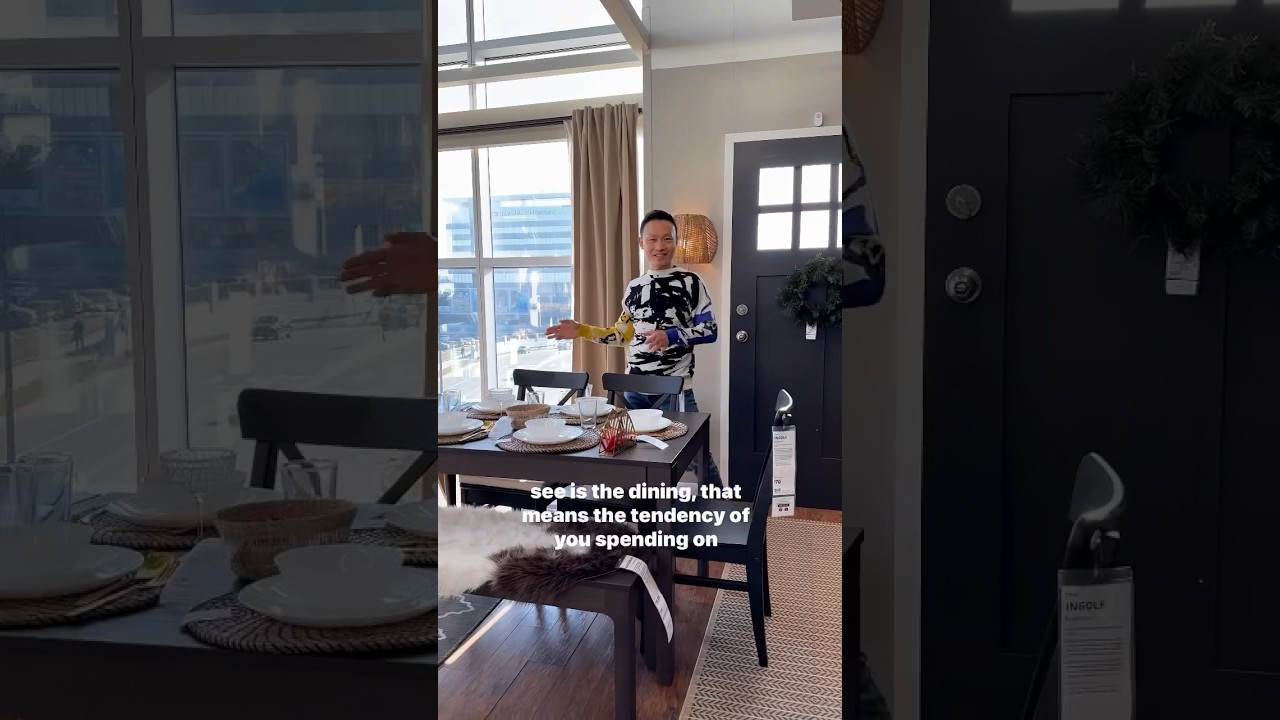 Why the view from your front door should NOT be your dining room?