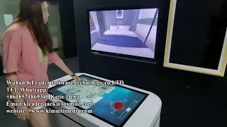 Tabletop Object Recognition, interactive table, table projection, interactive led table, touch led