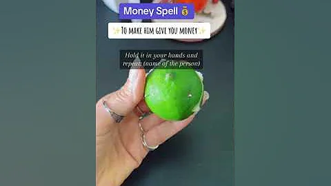 Money Spell To Make Him To Give You Money