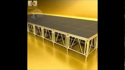 Platform 3D Model | Industrial 3D Models | max, 3ds, c4d, obj, lwo