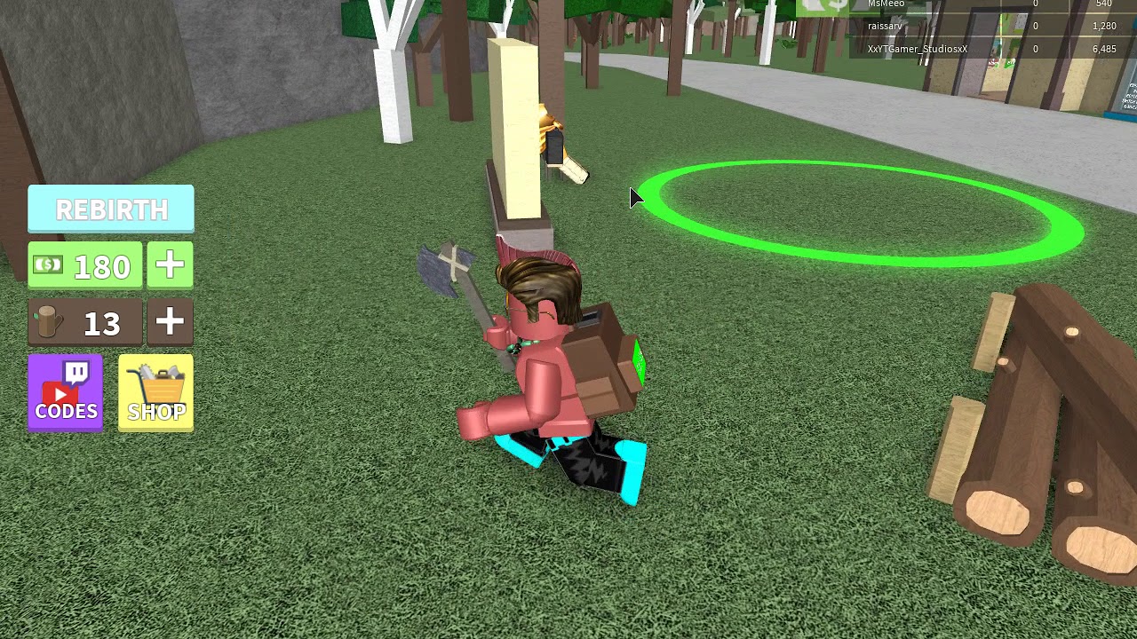 Lumberjack simulator roblox