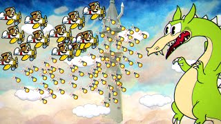 Cuphead - Ms Chalice Army Airstriking All Bosses