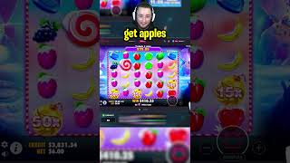 Massive Win On Sweet Bonanza Xmas!! (Bonus Buys) #Slots #Casino #Sweetbonanza #Shorts