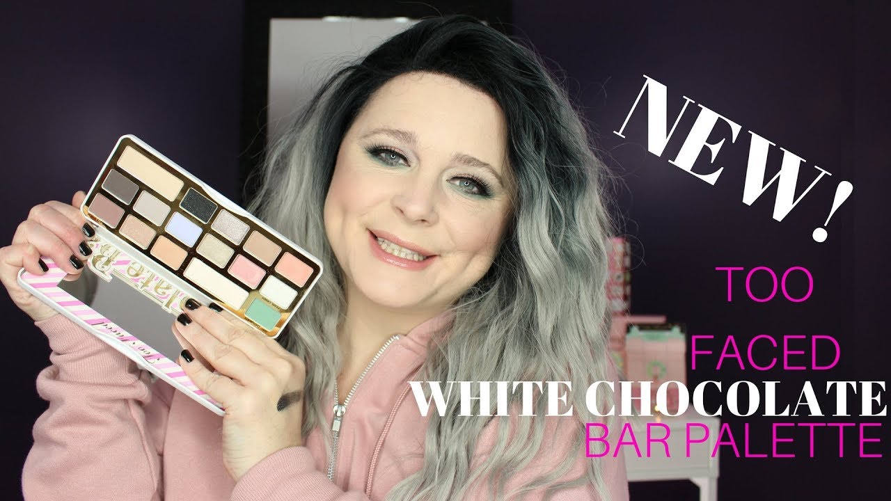 New ! Too Faced White Chocolate Bar Palette Review + Tutorial | Nicole Chantell